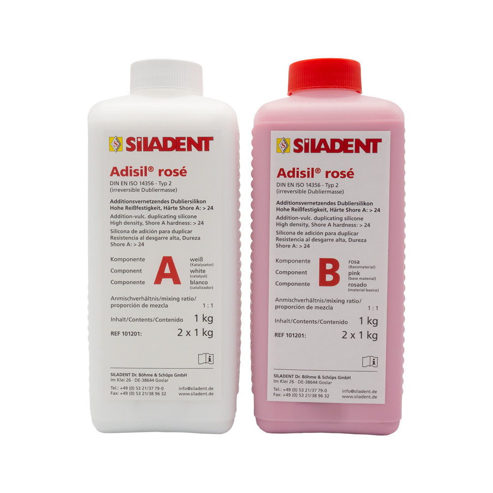 Adisil® rosé 1 : 1 (2 x 6,0 kg / kleine Öffnung)